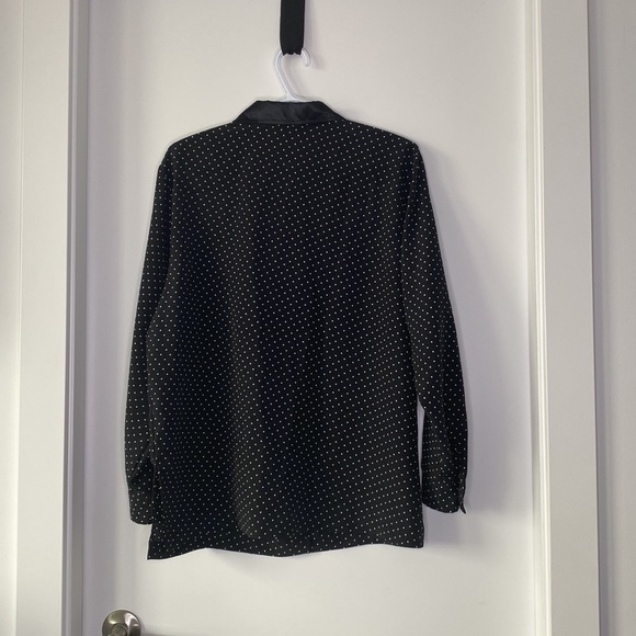 Vintage button up polka dot blouse - Picture 4 of 4